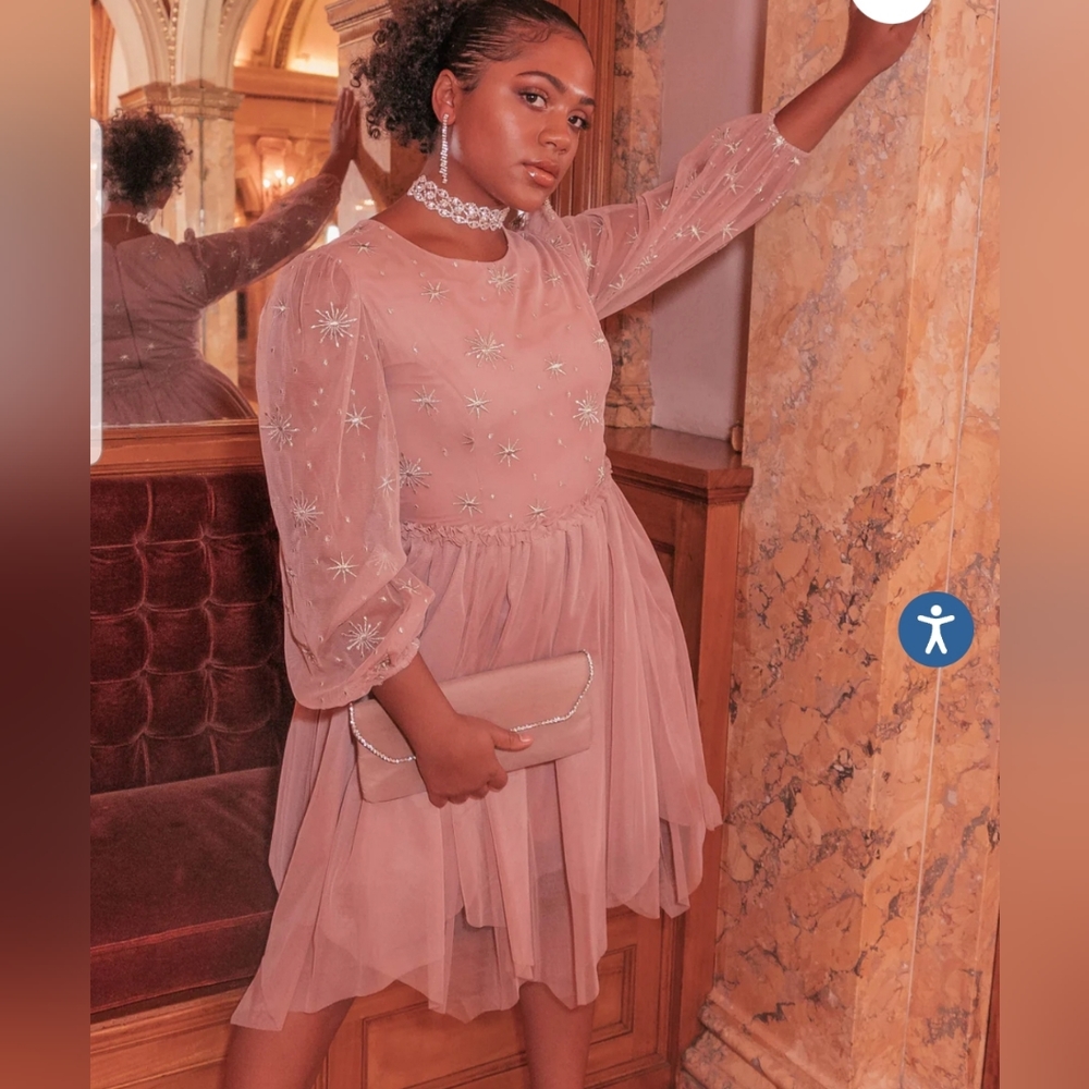 Jessakae 1X Mystic Dress in Mauve
